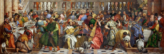 Les Noces de Cana, le tableau en face de La Joconde au Musée du Louvre