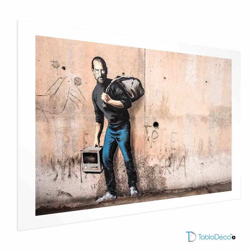 Affiche murale Steve Jobs de Banksy