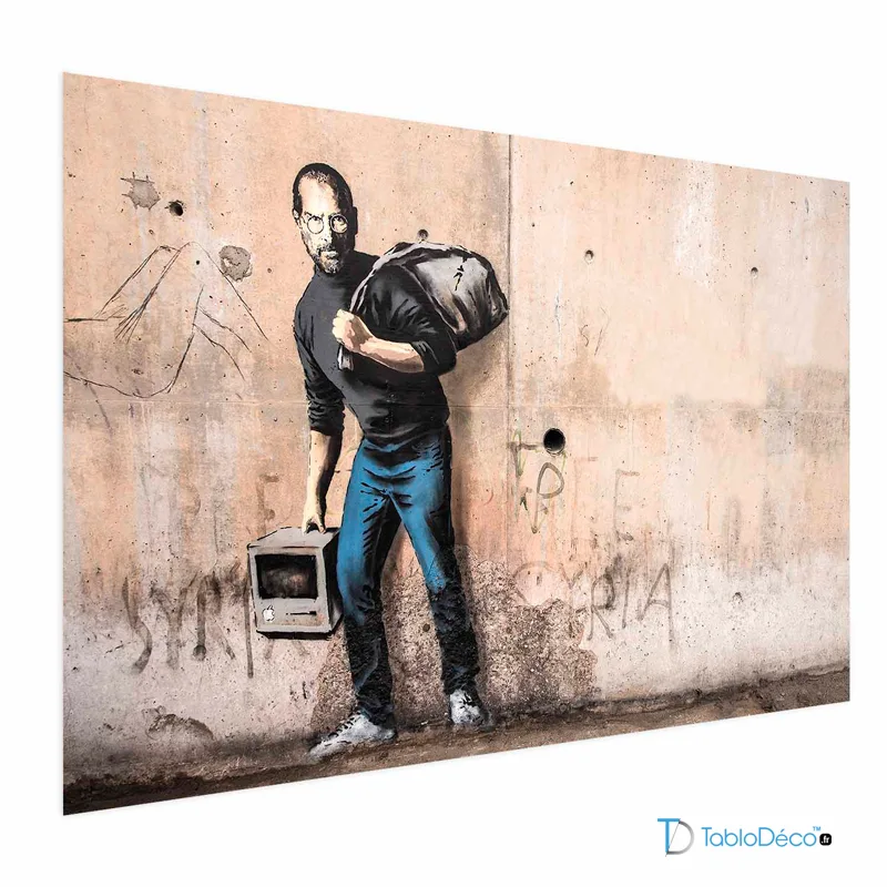Affiche Steve Jobs de Banksy