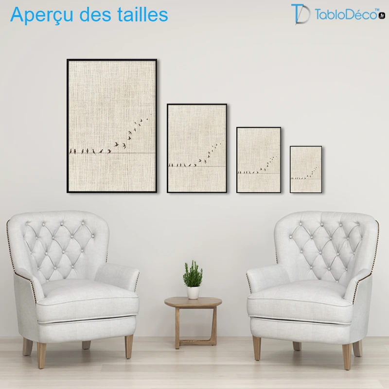 Poster Vol des Hirondelles