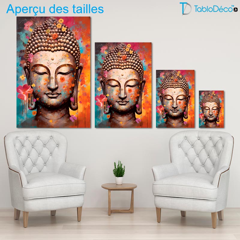 Tableau Bouddha Zen