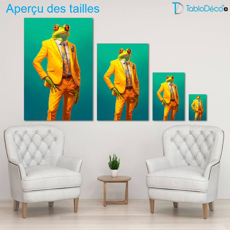 Tableau Froggie Gentleman