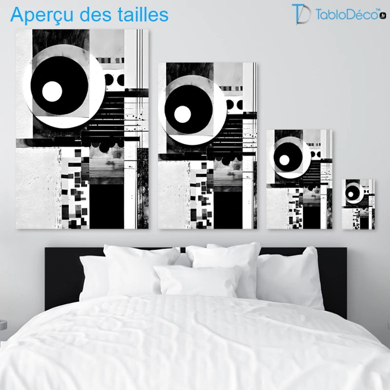Tableau Scandinave Noir et Blanc