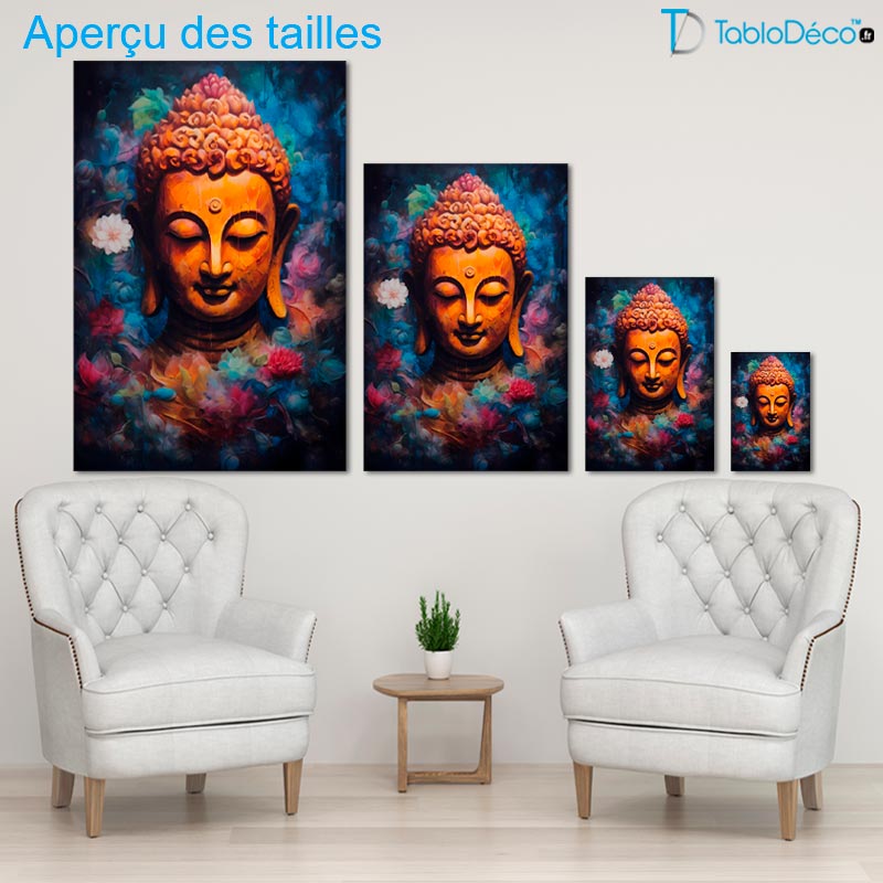 Toile Bouddha Zen