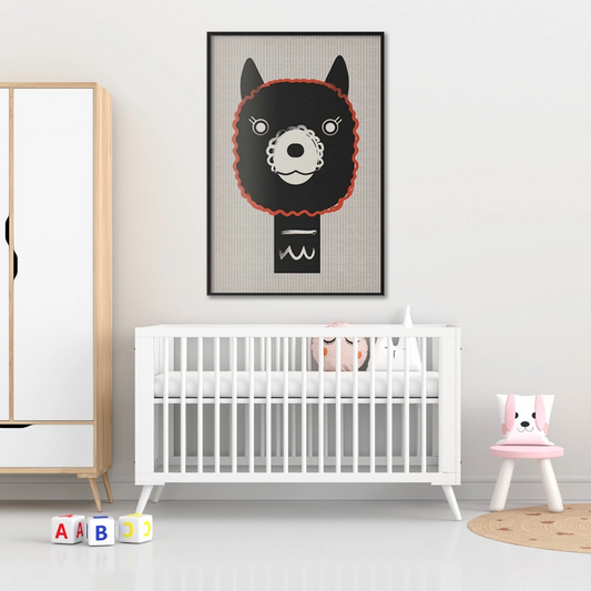Poster Alpaga Rigolo