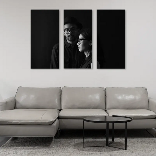 Tableau Personnalisé en 3 parties