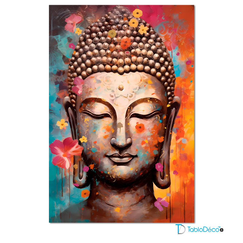 Acheter un Tableau d'un Bouddha Zen - TabloDéco.fr