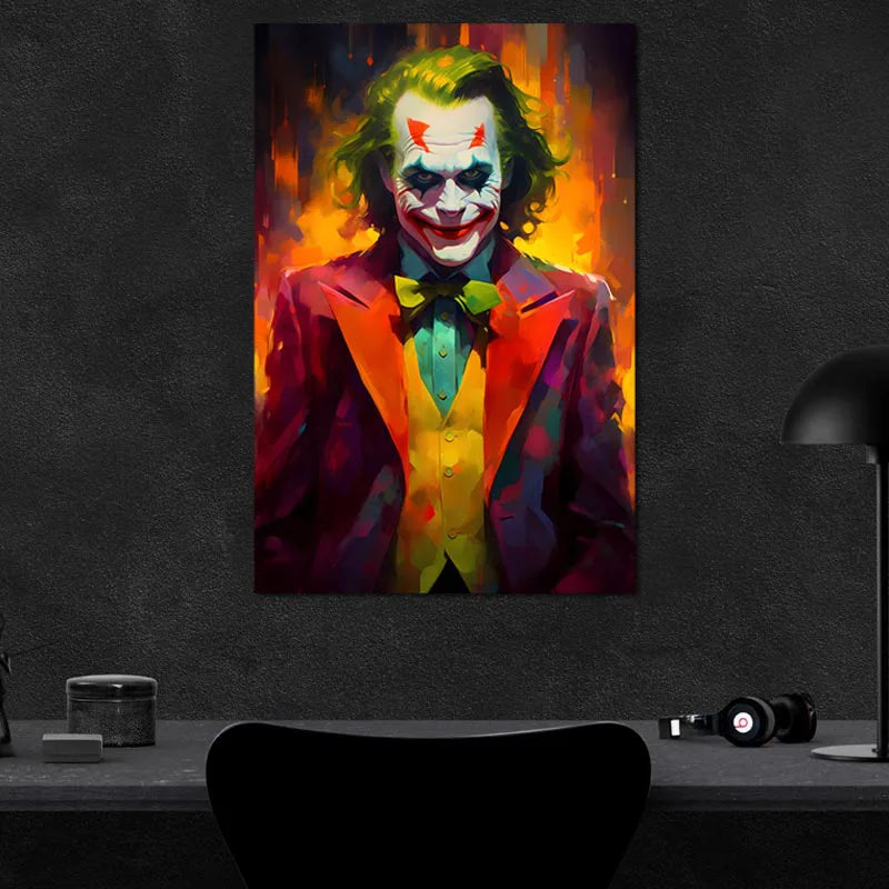 Toile décorative du Joker DC Comics - TabloDéco.fr