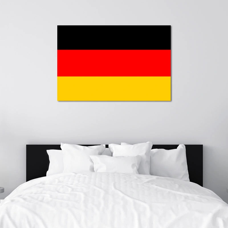 Toile décorative du Drapeau de l'Allemagne - TabloDéco.fr