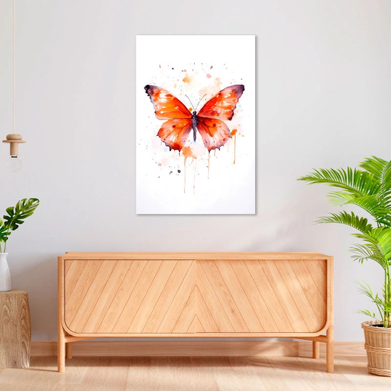 Tableau Papillon Scandinave - TabloDéco.fr