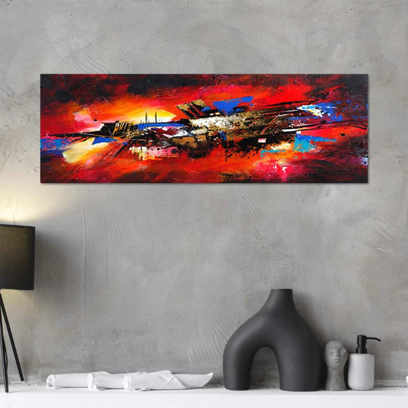 Tableau effet Peinture Panoramique - TabloDéco.fr