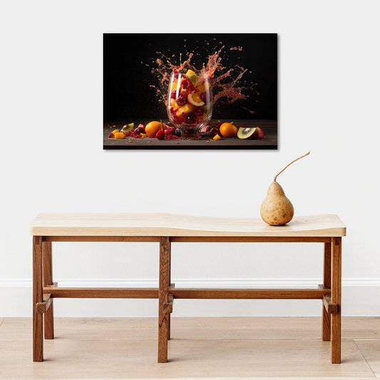 Toile déco Coupe de Fruits Délicieux dans une cuisine