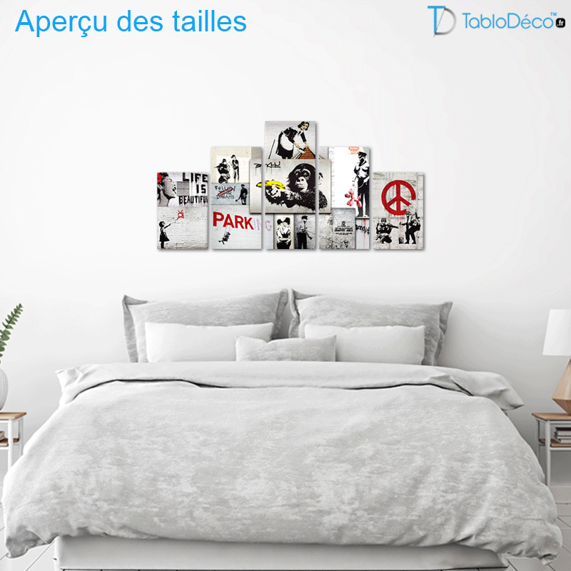Tableau Banksy Original