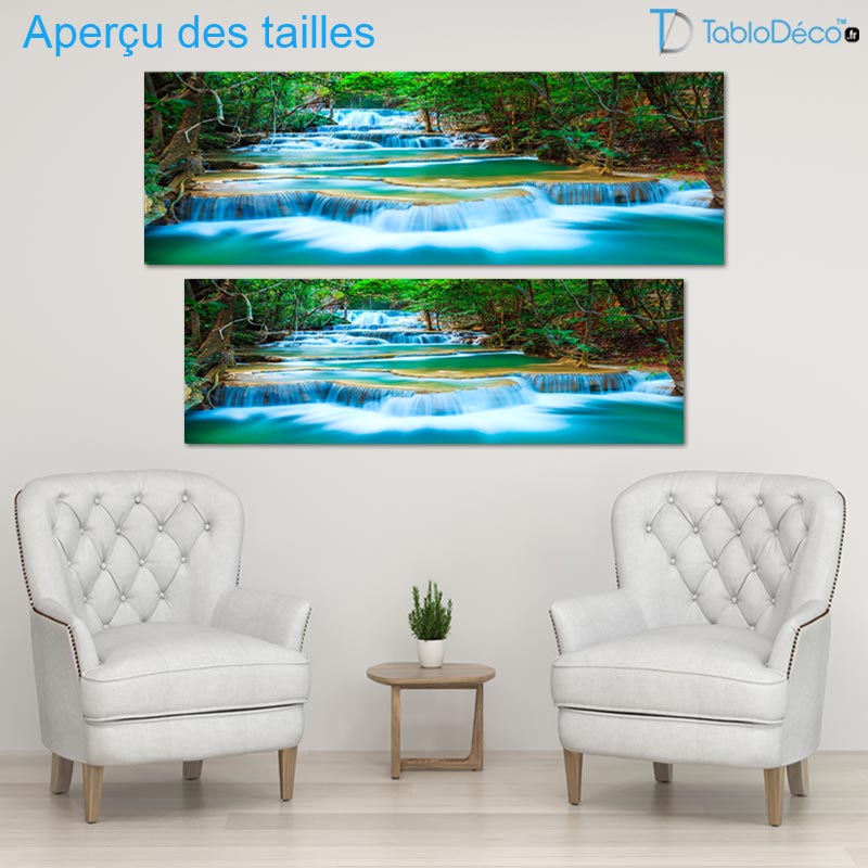 Tableau Cascade Originale Panoramique