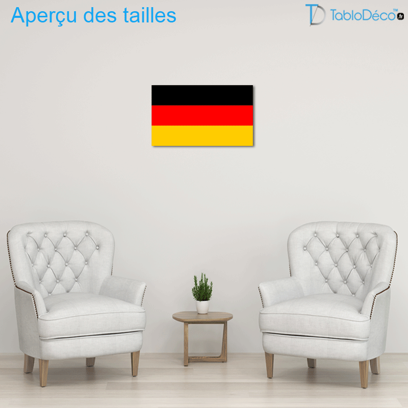 Tableau Drapeau Allemand