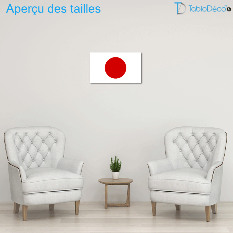 Tableau Drapeau Japonais