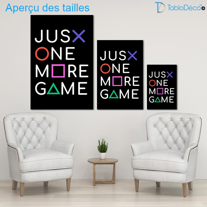 Tableau Just One More Game