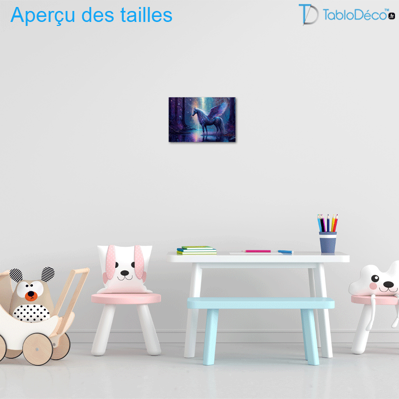 Tableau Licorne Majestueuse