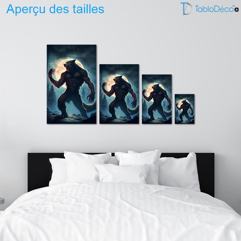 Tableau Loup Garou