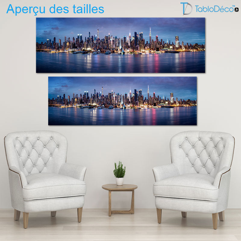 Tableau Panoramique XXL de New York