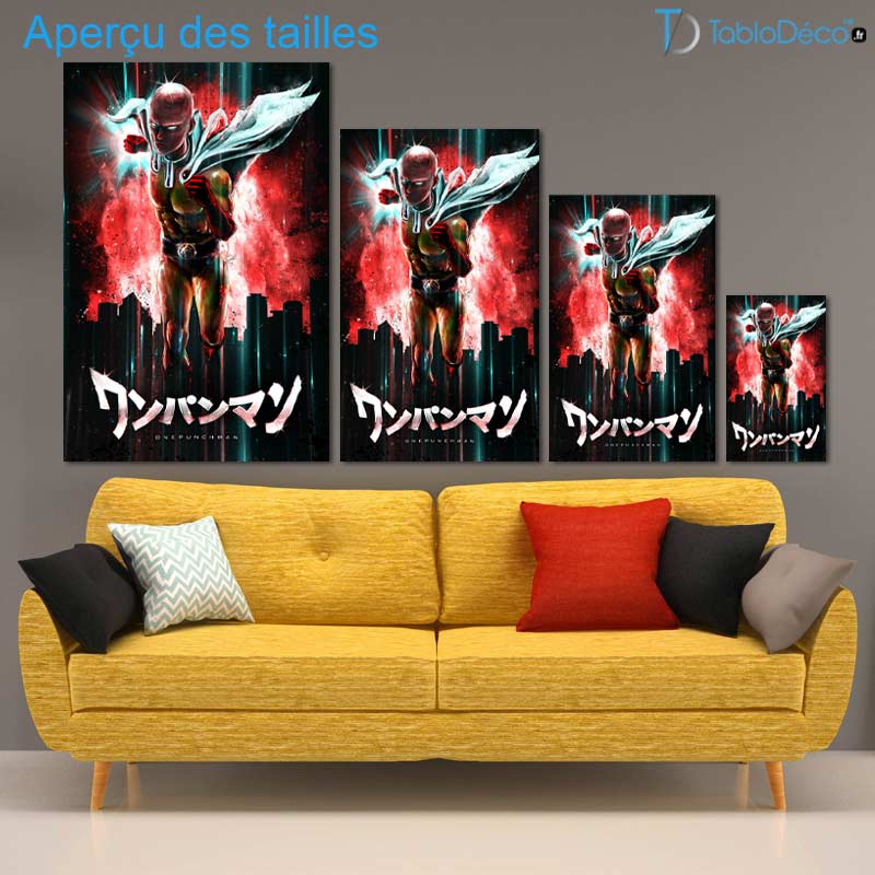 Tableau Poster Saitama - One Punch Man