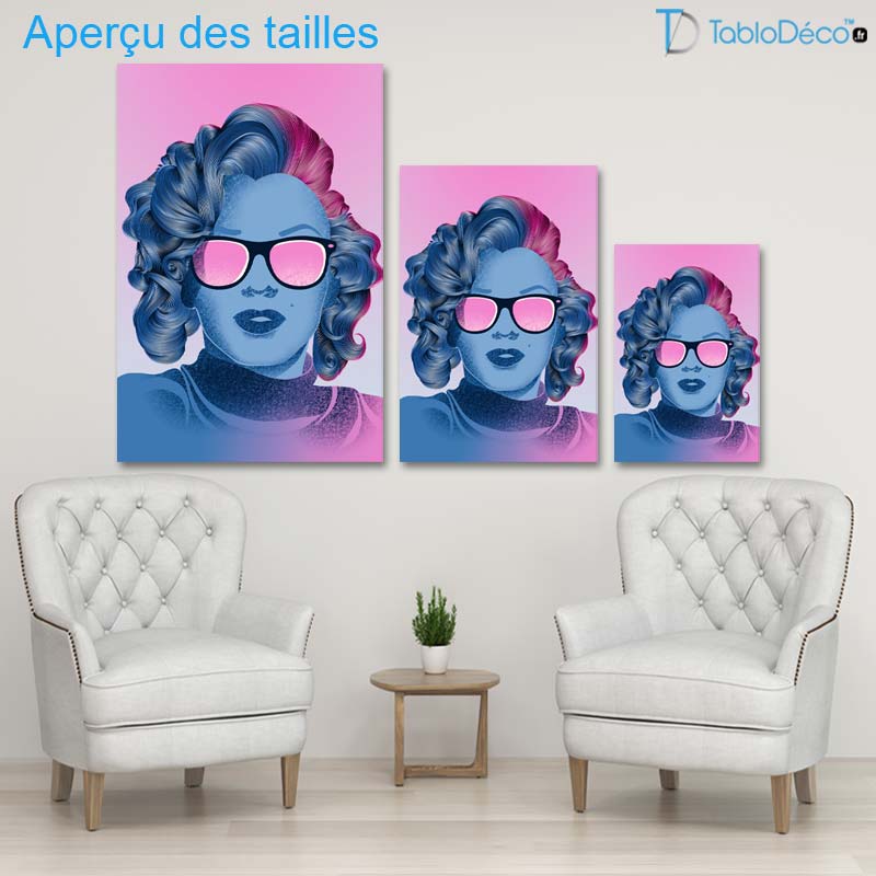 Tableau Marilyn Monroe Design