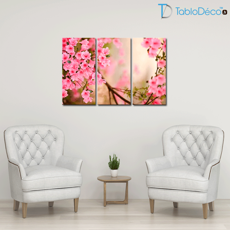 Guide des tailles du Tableau Arbre en Fleur
