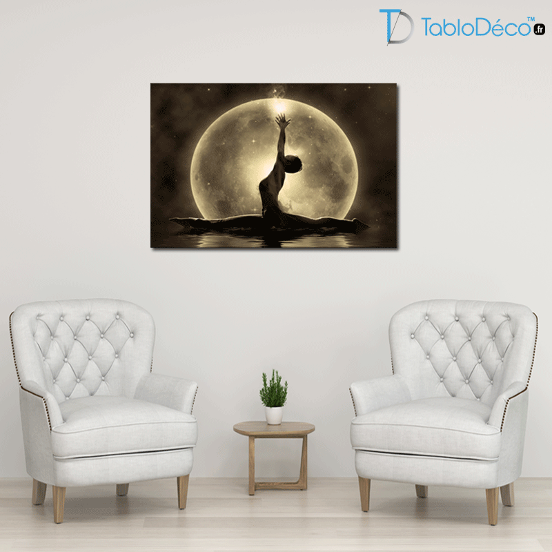 Guide des tailles du Tableau Silhouette Lunaire