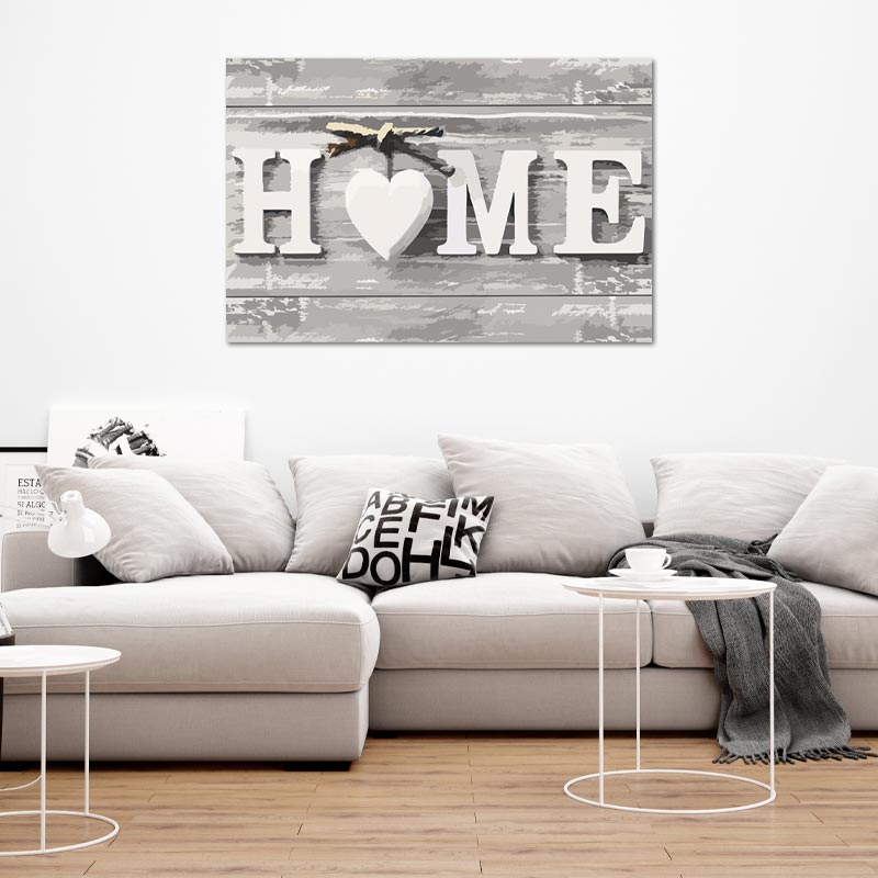 Peinture par numéros Cosy Home - TabloDéco.fr