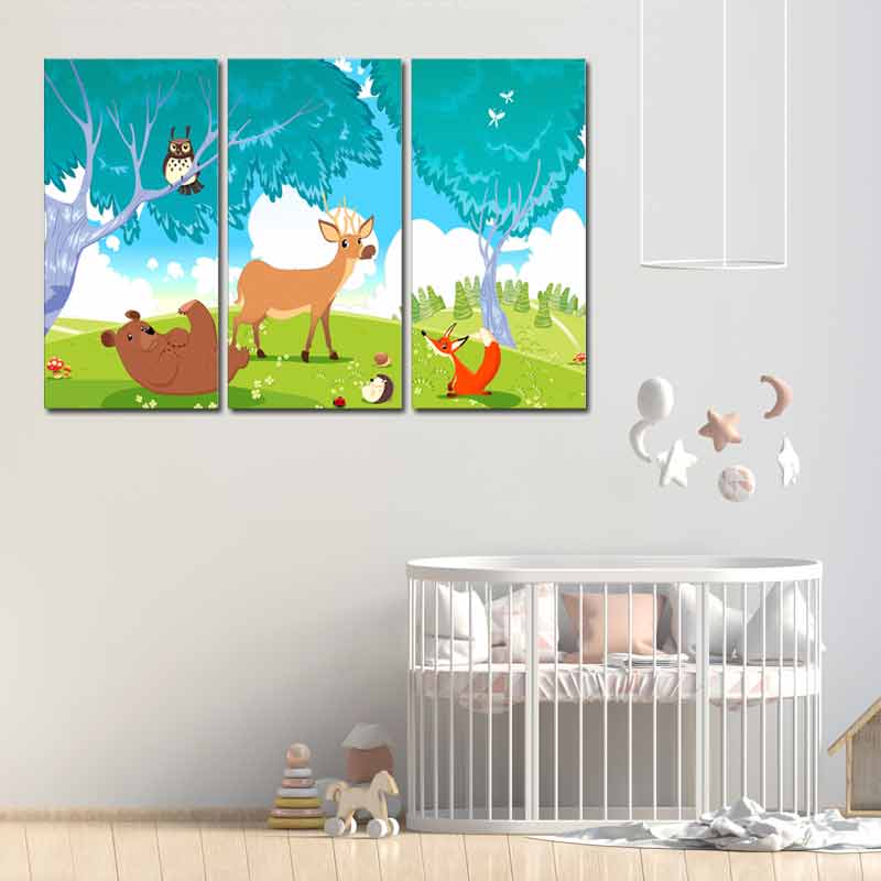 Tableau Animaux Bébé - TabloDéco.fr