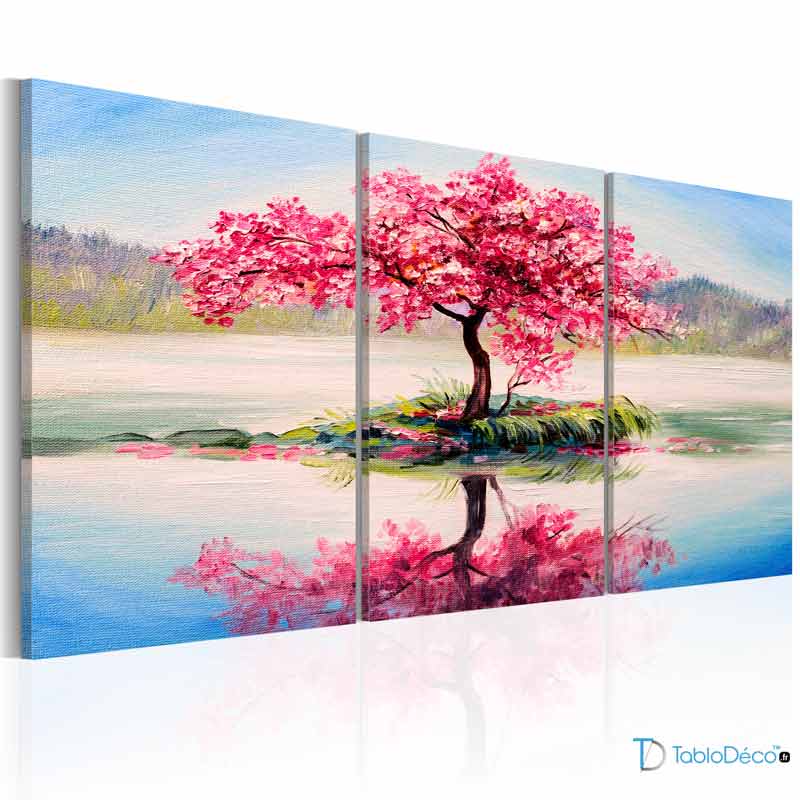 Tableau de fleurs de cerisier japonais Tableau de fleurs de cerisier japonais