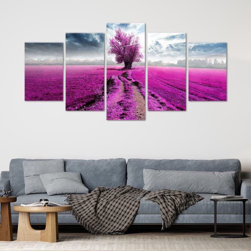Toile décorative d'un Arbre Coloré - TabloDéco.fr