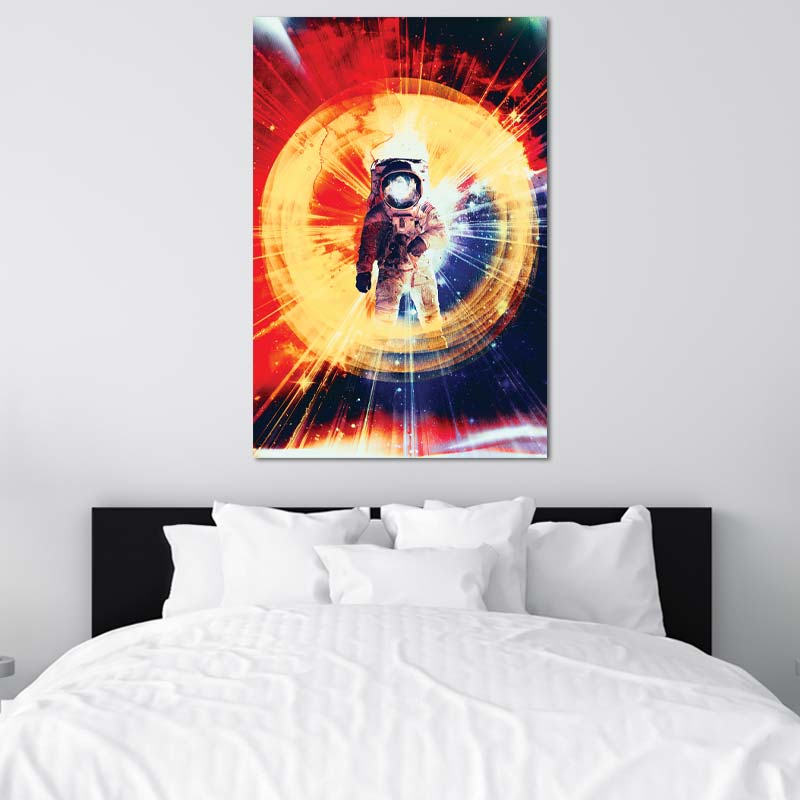 Toile décorative d'un Astronaute - TabloDéco.fr