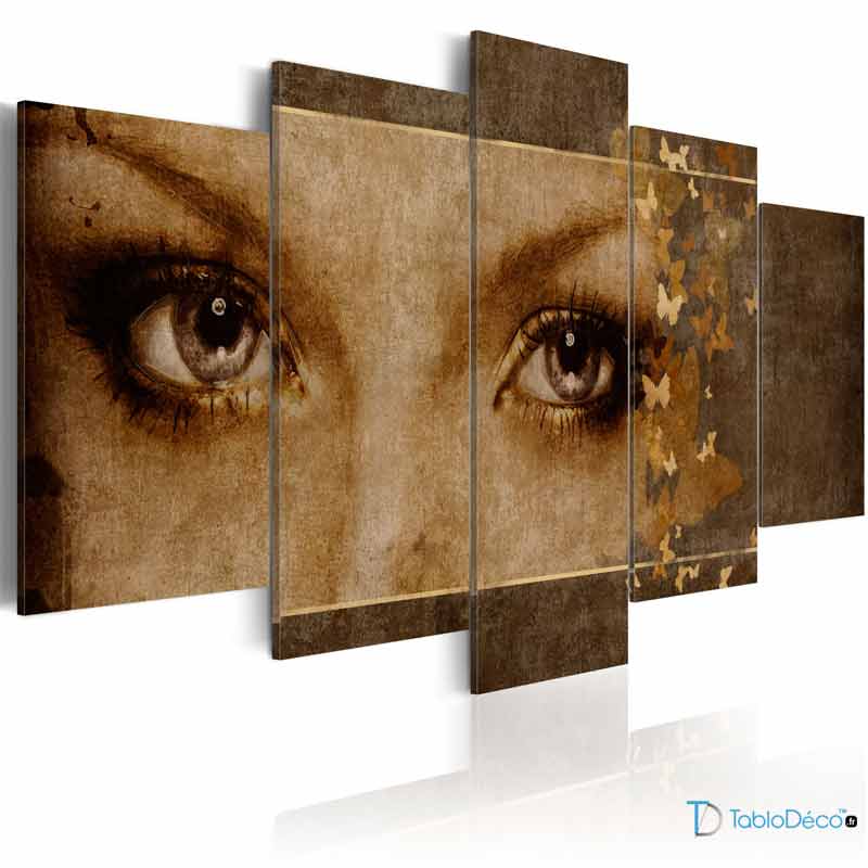 Tableau avec des Yeux
