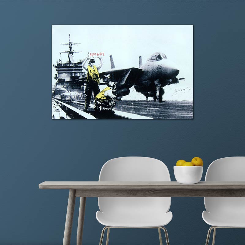Tableau Banksy Applause - TabloDéco.fr