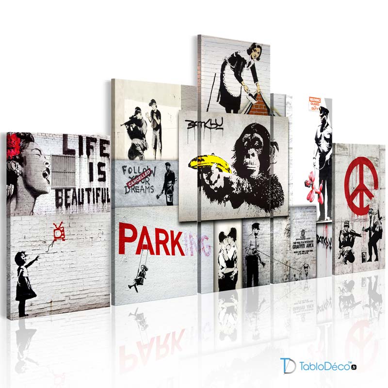 Acheter un Tableau Original de Banksy - TabloDéco.fr