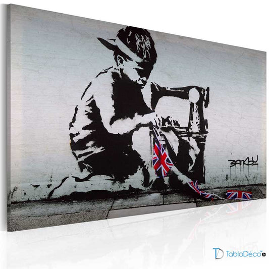 Tableau Banksy Slave Labour - TabloDéco.fr