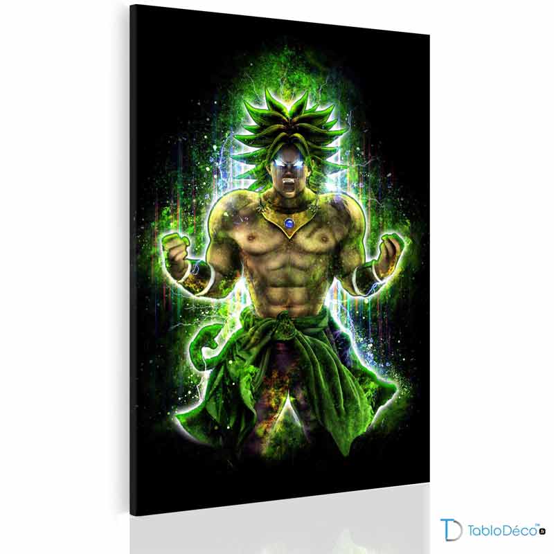 Tableau Broly Super Saiyan Légendaire - Dragon Ball Z