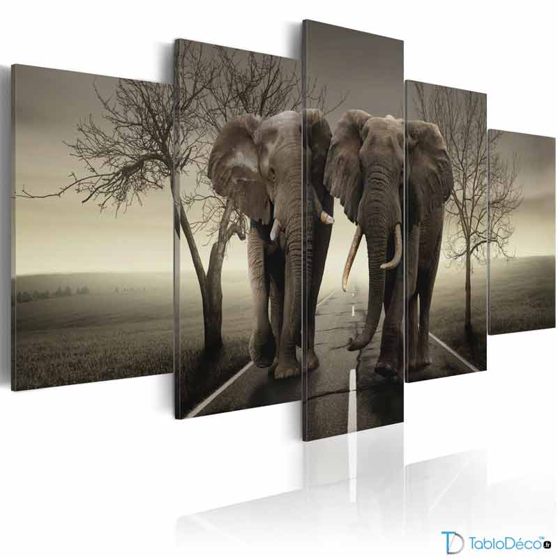 Toile imprimée Murale Éléphant