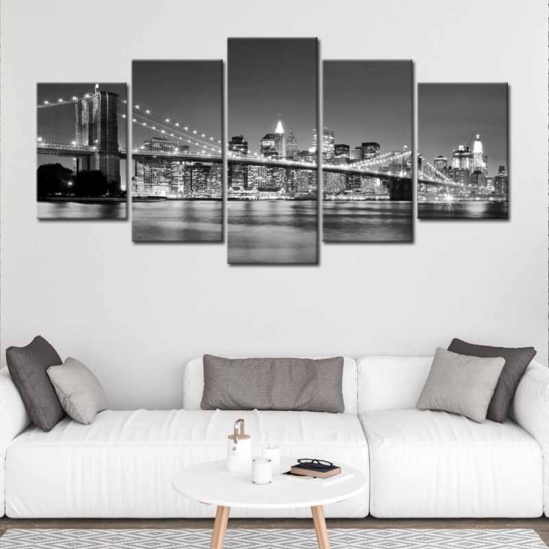 Tableau Noir et Blanc New York