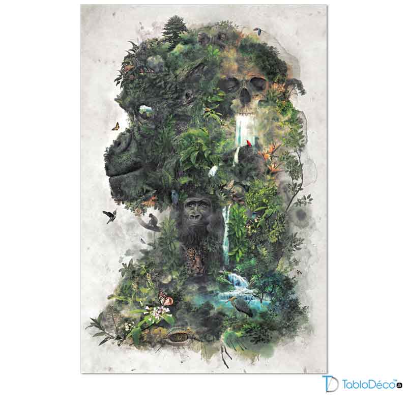 Acheter un Tableau Original avec un Singe