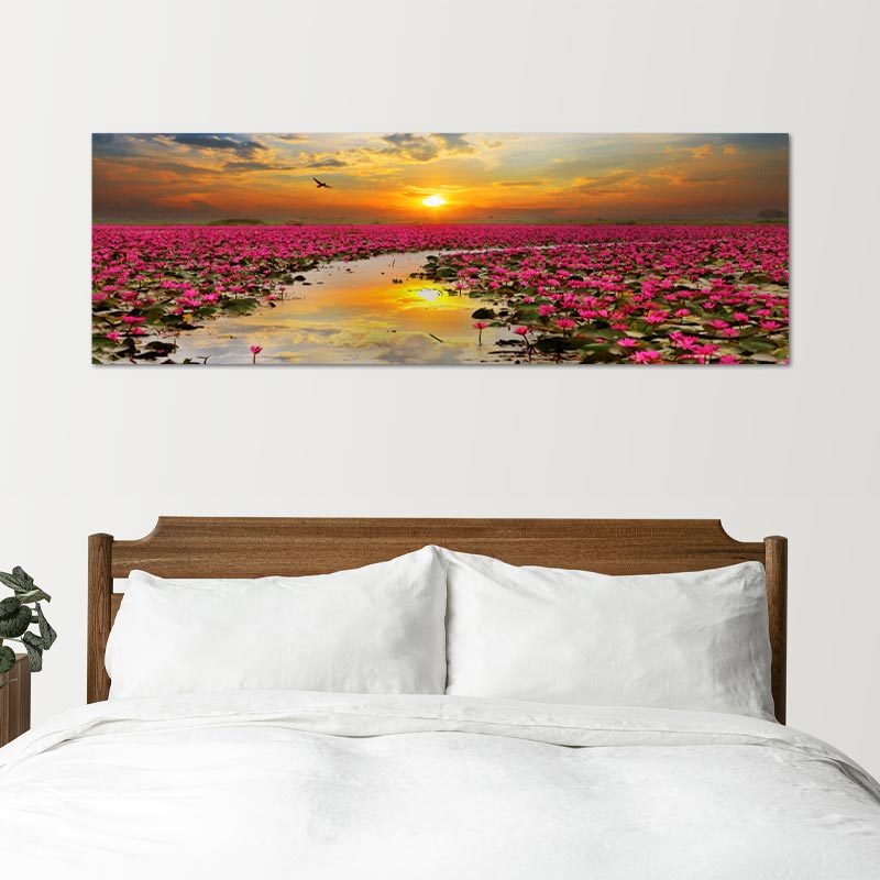 Tableau Panorama de Fleurs - TabloDéco.fr