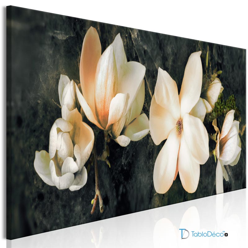 Tableau Panoramique Fleurs