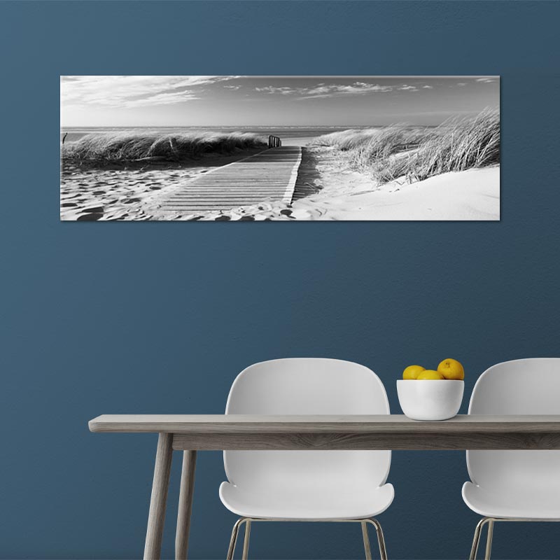 Tableau Panoramique Noir et Blanc - TabloDéco.fr