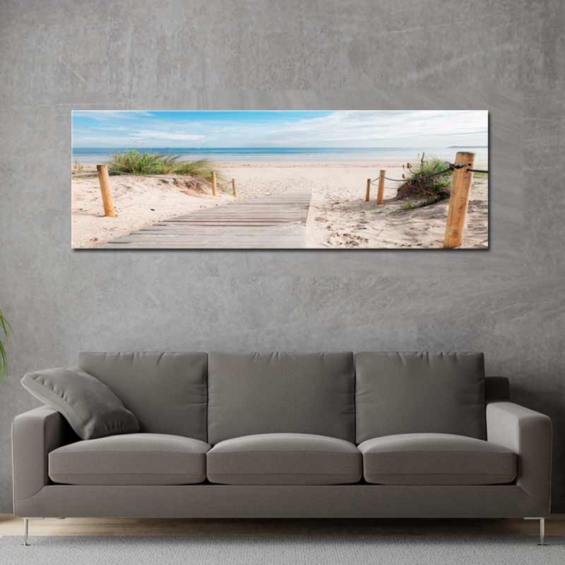 Tableau sur toile Paysage Plage