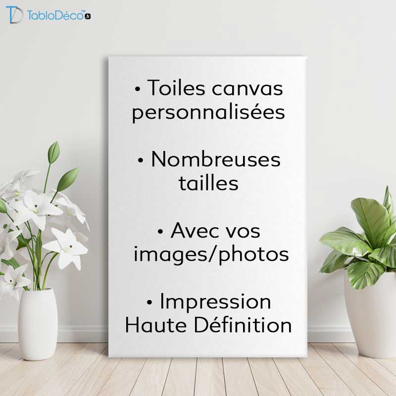 Tableau Personnalisé avec Photo