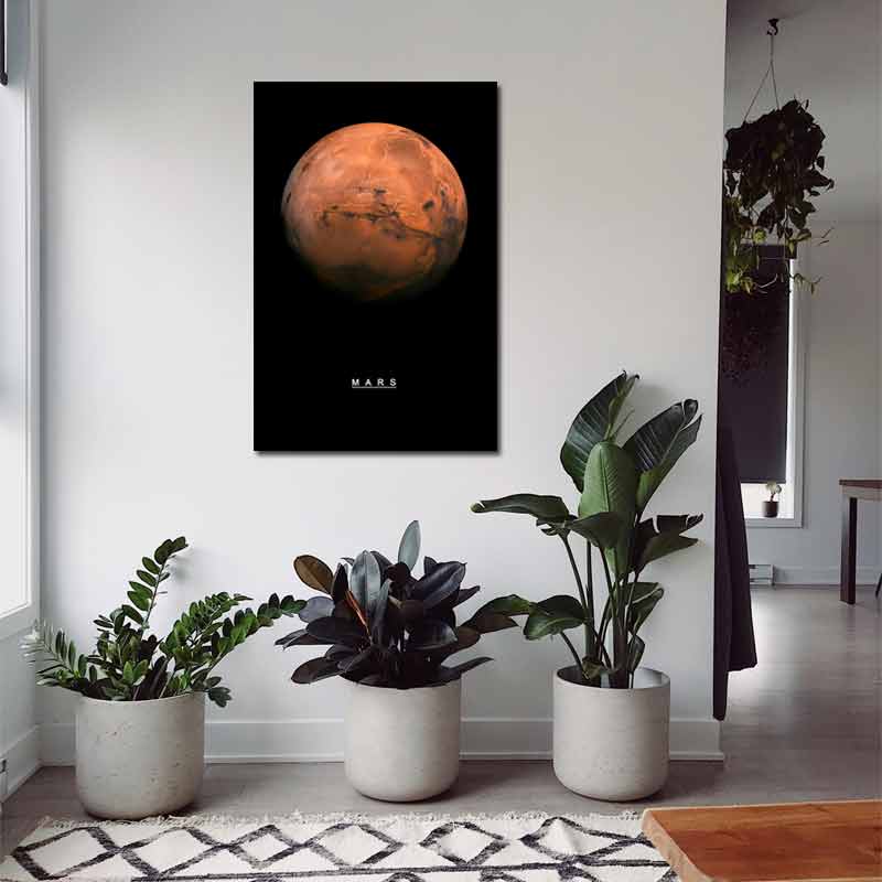 Tableau Planète Mars - TabloDéco.fr