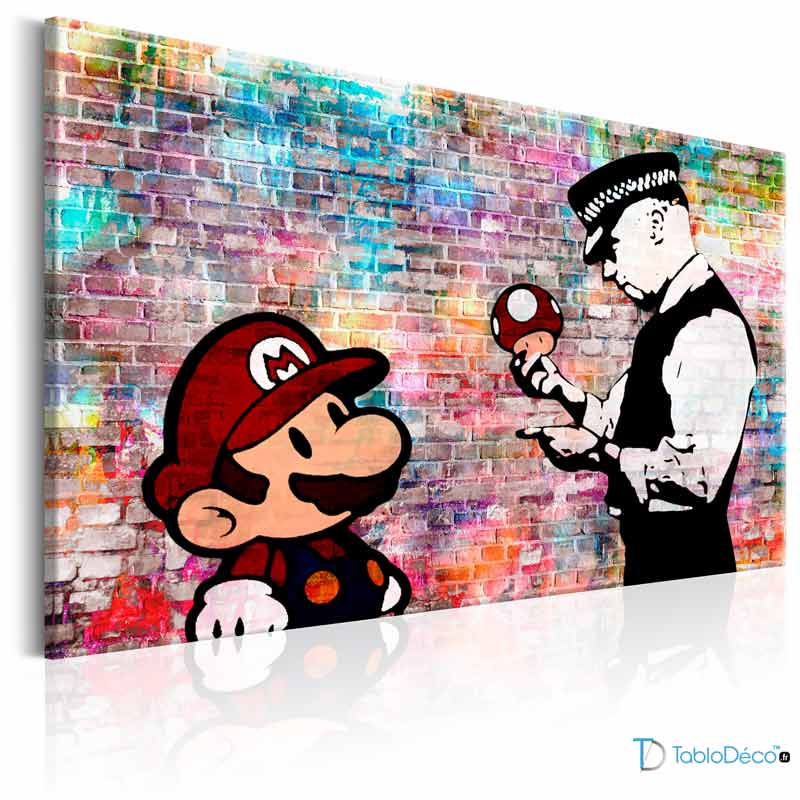 Acheter un Tableau Pop Art Mario