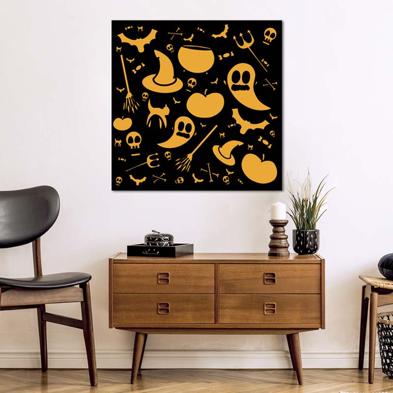 Toile imprimée décorative pour Halloween - TabloDéco.fr