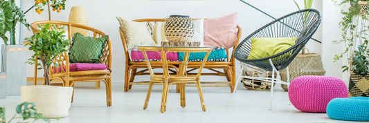 idées pour apporter de la couleur dans un salon